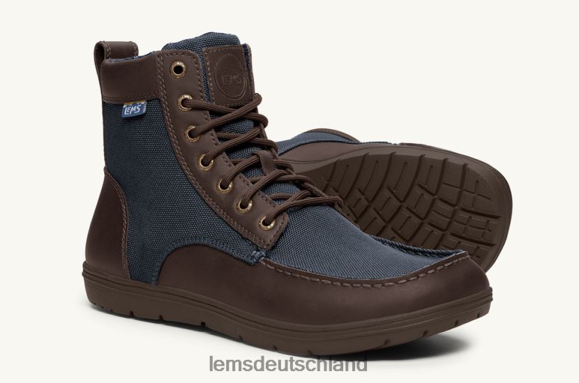 rj44bp119_lems_boulderstiefel_nylon_schuhe_frauen_navy_stout.jpg RJ44BP119 Lems Boulderstiefel Nylon Schuhe Frauen Navy Stout - Image 1
