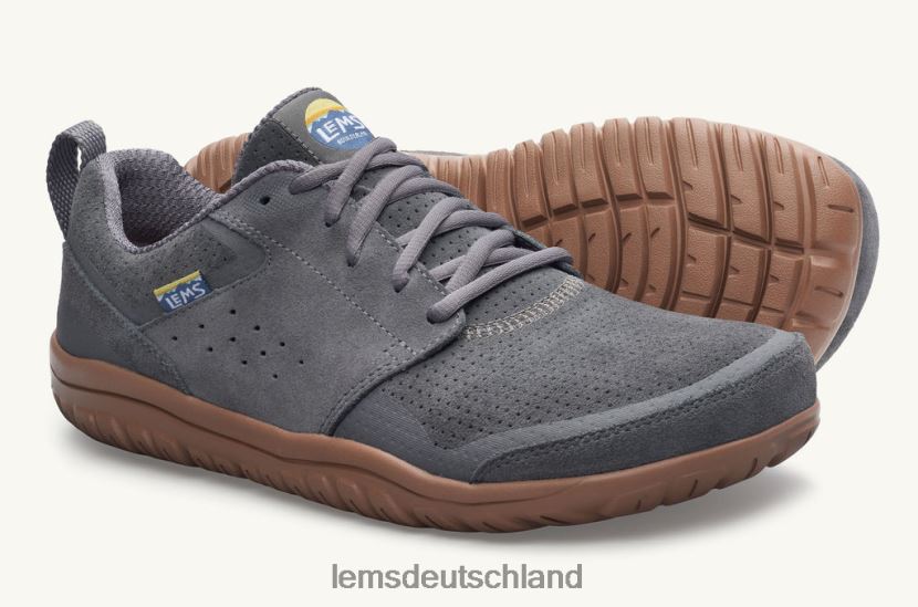 rj44bp76_lems_urspruengliches_zen_wildleder_schuhe_frauen_graphit.jpg RJ44BP76 Lems Ursprüngliches Zen-Wildleder Schuhe Frauen Graphit - Image 1