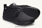 RJ44BP103 Lems Chukka-Leinwand Schuhe Frauen Blackout