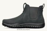 RJ44BP104 Lems Chelsea-Stiefel wasserdicht Schuhe Frauen Obsidian - Image 4
