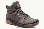 RJ44BP116 Lems Outlander wasserdichter Stiefel Schuhe Frauen immergrün - Image 6