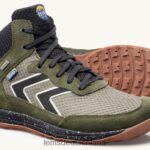 RJ44BP118 Lems Primal Pursuit Mid wasserdicht Schuhe Frauen Wacholder