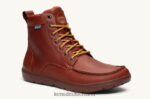 RJ44BP123 Lems Boulder-Stiefelleder Schuhe Frauen rostrot - Image 4