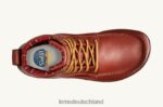 RJ44BP123 Lems Boulder-Stiefelleder Schuhe Frauen rostrot - Image 7