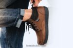 RJ44BP124 Lems Boulder-Stiefel aus mittelhohem Leder Schuhe Frauen Umber - Image 2