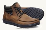 RJ44BP124 Lems Boulder-Stiefel aus mittelhohem Leder Schuhe Frauen Umber