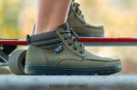 RJ44BP126 Lems Boulder Boot Mid vegan Schuhe Frauen Militärgrün - Image 2