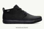 RJ44BP38 Lems Chukka-Leinwand Schuhe Männer Blackout - Image 3