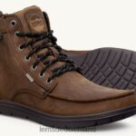 RJ44BP47 Lems Wasserdichter Boulderstiefel Schuhe Männer verwittertes Umbra