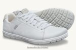 RJ44BP90 Lems kourt Schuhe Frauen Whiteout