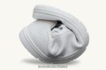 RJ44BP90 Lems kourt Schuhe Frauen Whiteout - Image 7