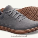 RJ44BP97 Lems Chillum-Wildleder Schuhe Frauen Grundgestein